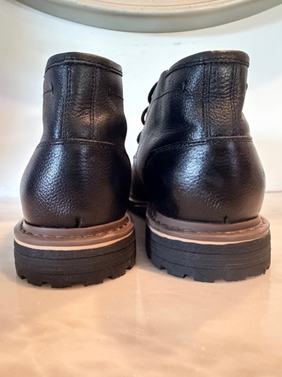 Blondo Waterproof Chukka Boots Men 9.5 Black Leather Lace Up Casual Dress main image 12
